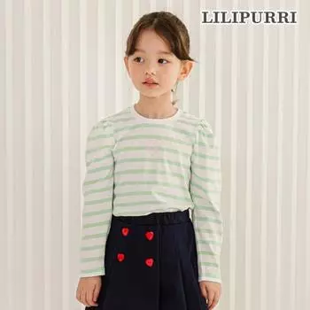Футболка Lilypuri Solar Puff зеленая Green/140