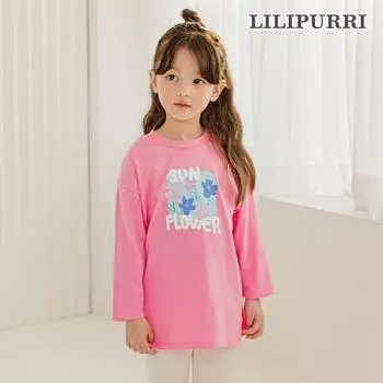 Футболка Lilypuri Sunflower розовая Pink/130