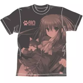 Футболка Little Busters Natsume Rin All Print Размер:L