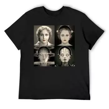 Футболка Maria The Maschinenmensch Cheap Stuff Anime Vintage Anime Shirt T Shirts Men S белый