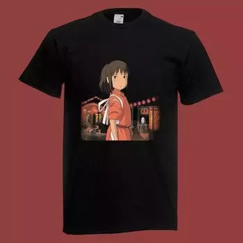 Футболка Миядзаки из аниме «Унесенные призраками» M