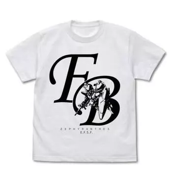 Футболка Mobile Suit Gundam 0083 STARDUST MEMORY GP01 Full Burnian White размера S