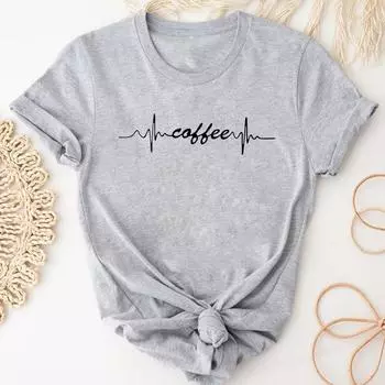 Футболка, модная футболка, одежда 90-х годов, милый стиль, тренд, повседневная женская футболка с буквенным принтом и коротким рукавом, женская футболка с рисунком S