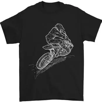 Футболка Motox Rider Drawing Dirt Bike XXXXL