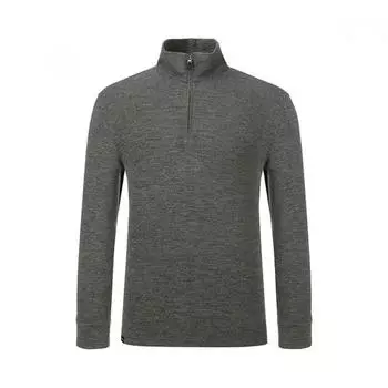 Футболка Mountia Men S Polen Knit Half Zip с принтом хаки Khaki/110