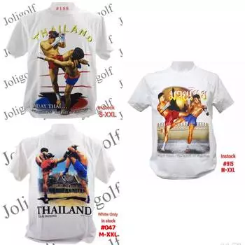 Футболка Муай Тай Кикбоксинг до колена Fight Sport Хлопок l