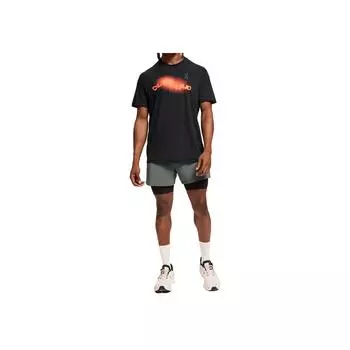 Футболка мужская On Pace-T Мягкая Удобная Стильная Легкая с Коротким Рукавом Топы Черный 1ME10180553 XS