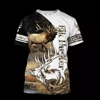 Футболка мужская с принтом «Cross & Wings» на 3D-принте — эластичная, с коротким рукавом и круглым вырезом — модная новинка с графическим принтом для летних приключений на свежем воздухе S