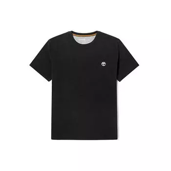 Футболка мужская Timberland Outdoor Casual Breathable с круглым вырезом и коротким рукавом, черная A2EKJ-001 M