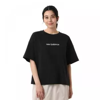 Футболка New Balance Double Faced с короткими рукавами Bk Black AWT45176 Bk S