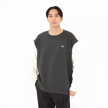 Футболка New Balance Layered с длинным рукавом Ack черная AMt45683 Ack S