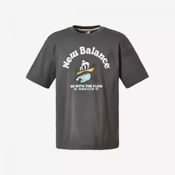 Футболка New Balance Uni Nb Boy Surf ShorTs Nbneeb1643 60 Charcoal M