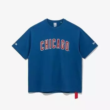 Футболка New Era Mlb Chicago Cubs с логотипом и надписью High Tide 14536494 S Hi-Tide/S(90)