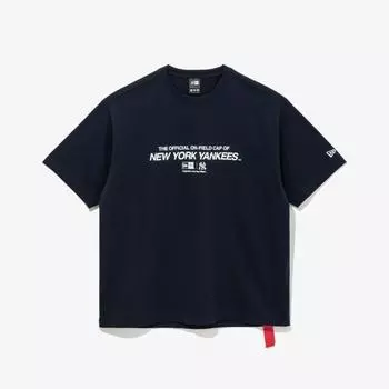 Футболка New Era Mlb New York Yankees Uncle Sam, вечерняя, синяя, 14536458 S evening blue/S(90)