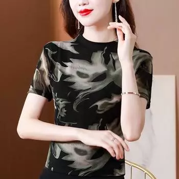 Футболка Niche с принтом для женщин с длинными рукавами, осенне-зимняя, большого размера, для мам, рубашка Design Sense Base L