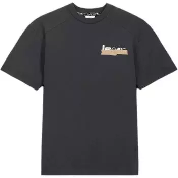 Футболка Nike Graphic Print Crew Neck Loose Short Sleeve Unisex Tops Coal FV4894-060 M