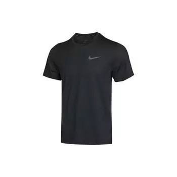 Футболка Nike Pro Dri-FIT Training Quick-Dry Crew Neck для мужчин, черные CZ1182-011 S