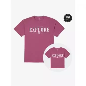 Футболка North Face Explore с коротким рукавом и круглым вырезом Nt7uq06n Rop 085(WS)