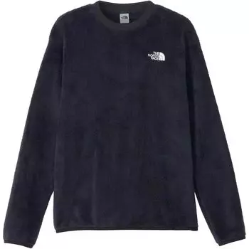Футболка North с длинным рукавом Cut and Sew Long Versa Mid Crew черного цвета M [The Face] чёрный