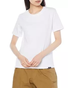 Футболка носит больше солидных T White M [Karimar] S/SW s Womens