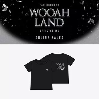 Футболка официального MD WOOAH-LAND с концерта фанатов WOOAH