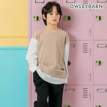 Футболка Olivan Mix Match бежевая Beige/120