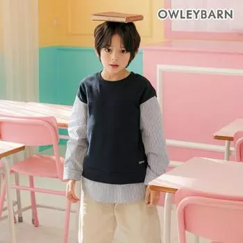 Футболка Olivan Mix Match темно-синего цвета Navy/110