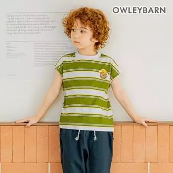 Футболка Olivan Scout Stripe цвета хаки Khaki/140