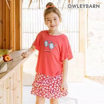 Футболка Olivan Sunshine красная Red/130