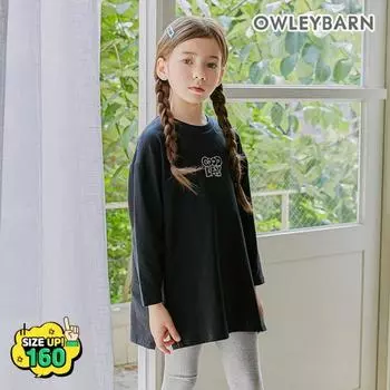 Футболка Oliven Hidden Lettering Inner черная Black/110