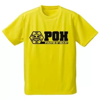 Футболка One Piece Heart Pirates Dry Yellow L [COSPA] Размер жёлтый