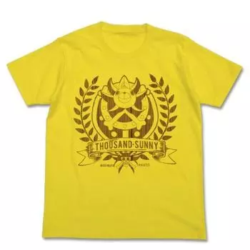 Футболка One Piece Sunny Houki Adam, желтый размер: XS