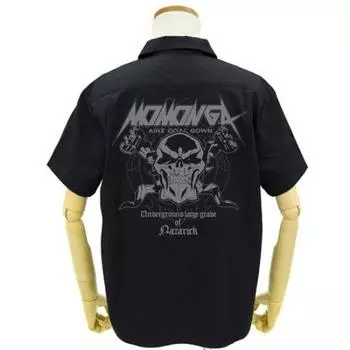 Футболка Overlord Patch Base Work Shirt Black L Size Momonga/Ainz чёрный