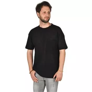 Футболка оверсайз из трикотажной ткани с карманами DeepSEA 2400456