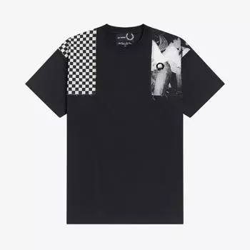 Футболка оверсайз с нашивкой FRED PERRY [Raf Simons] 102 AFPM2111859 102