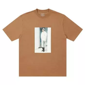 Футболка Palace American Psycho, мокко, унисекс, коричневая P24TS009