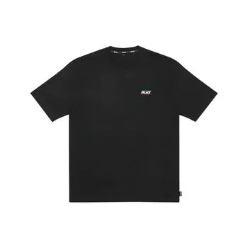 Футболка Palace Basic A с логотипом и короткими рукавами, топы унисекс, черные P12TS051 L