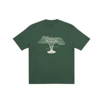 Футболка Palace Black Hole Зеленые мужские топы P23TS012