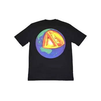 Футболка Palace Core, черные топы унисекс P19TS044 S