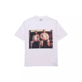 Футболка Palace Dude, белые топы унисекс P19TS014 S