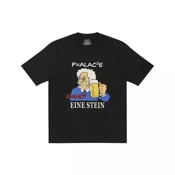 Футболка Palace Eine Stein черная мужская уличная одежда P21TS156 L