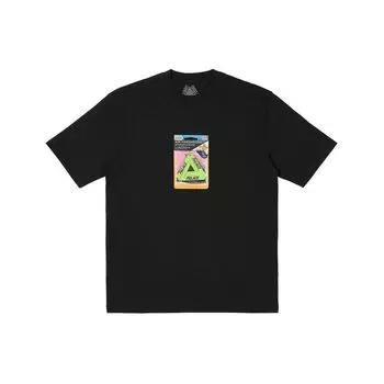Футболка Palace Fresh Air, черные топы унисекс P26TS070 M