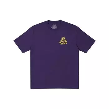 Футболка Palace G-Face фиолетового цвета унисекс в уличной одежде P21TS139 M