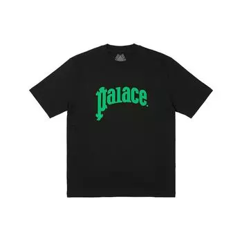 Футболка Palace Gassy, черные топы унисекс P26TS055 M