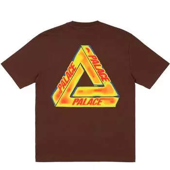 Футболка Palace Heat Sensi Nice Brown Unisex Tops P26TS190 L