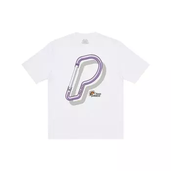 Футболка Palace Its The Climb, белые топы унисекс P22TS423 L