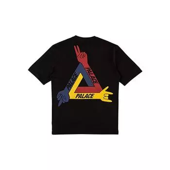 Футболка Palace JCDC Черные мужские топы P16TS150 M