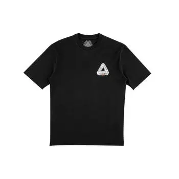 Футболка Palace LA Opening Tri Ferg Черные мужские топы P16TS164 XL
