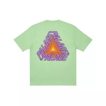 Футболка Palace P3 Bare Times фисташкового цвета унисекс, зеленая P22TS363 L