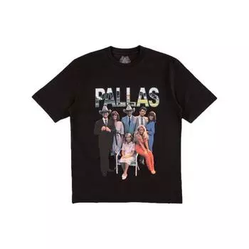 Футболка Palace Pallas Черные мужские топы P16TS069 M